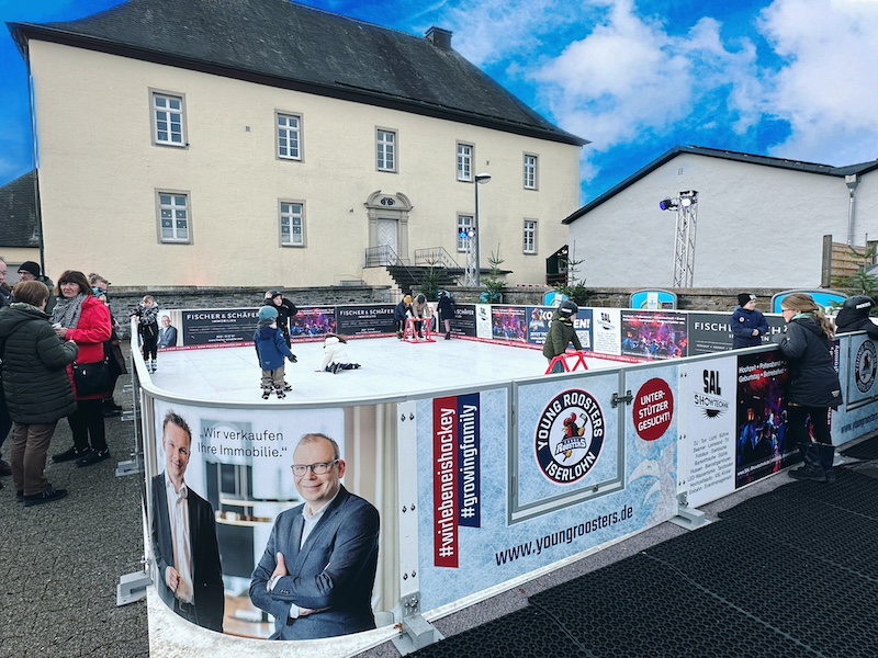 Fischer & Schäfer Immobilien auf dem Adventszauber / Weihnachtsmarkt in Balve