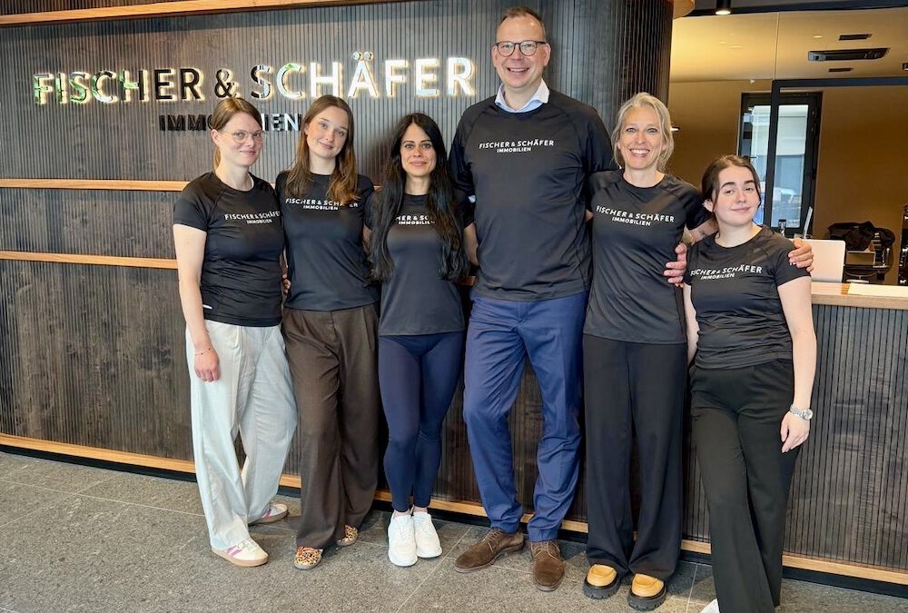 Teilnahme von Fischer & Schäfer Immobilien am B2Run Laufevent in Dortmund