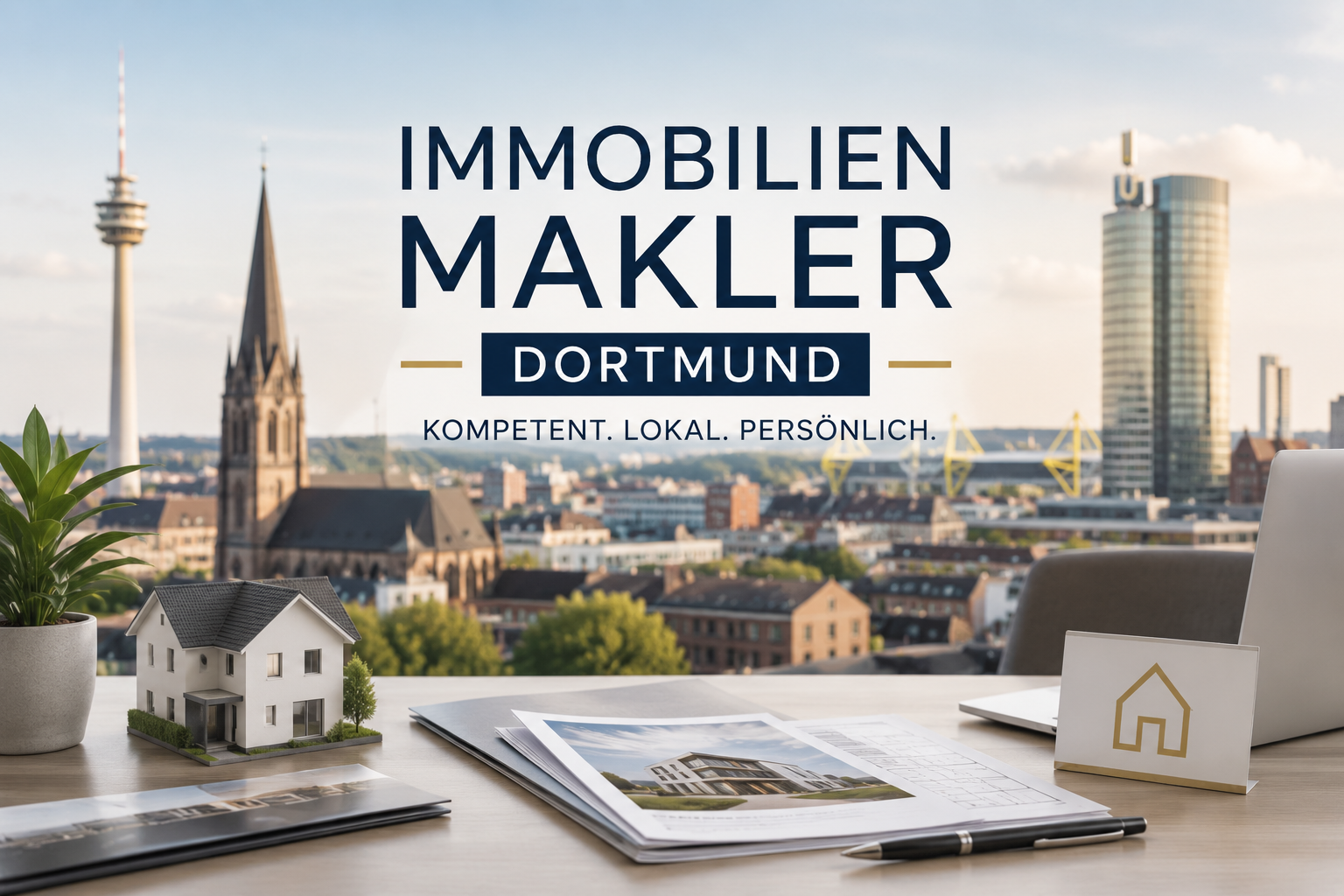 Immobilien Makler Dortmund: So verkaufen Eigentümer gut vorbereitet