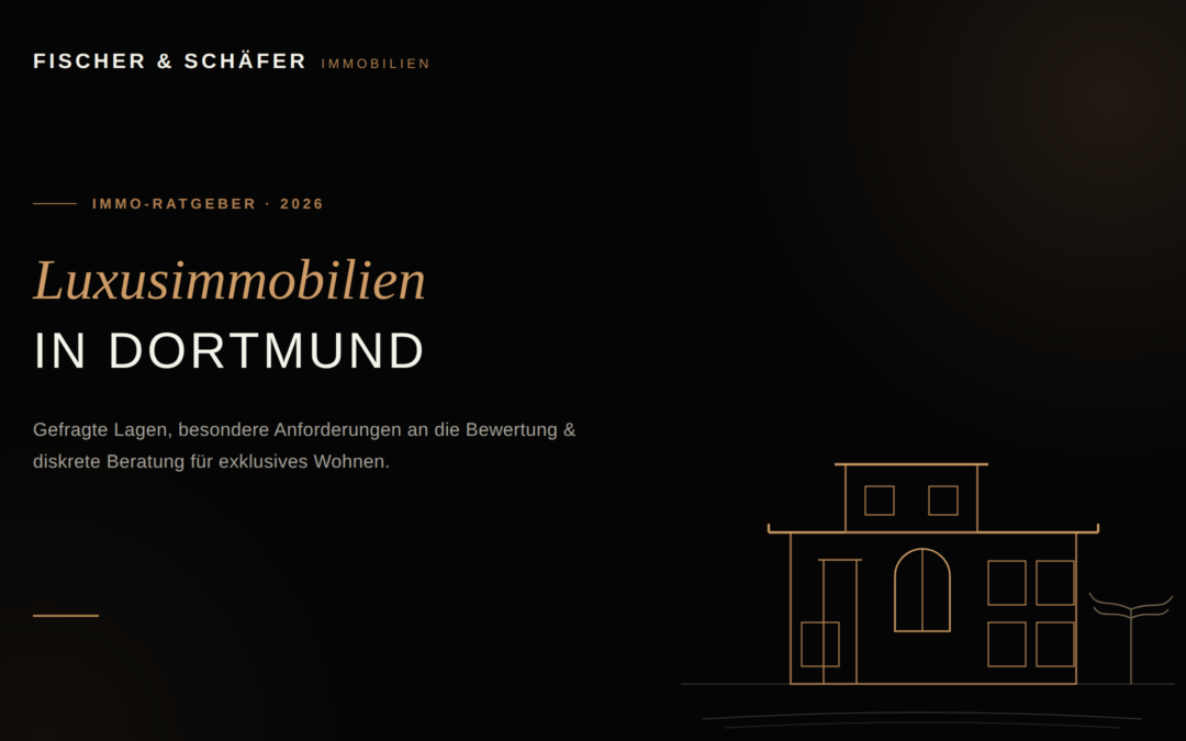 Luxusimmobilien Dortmund: Der Markt für exklusives Wohnen